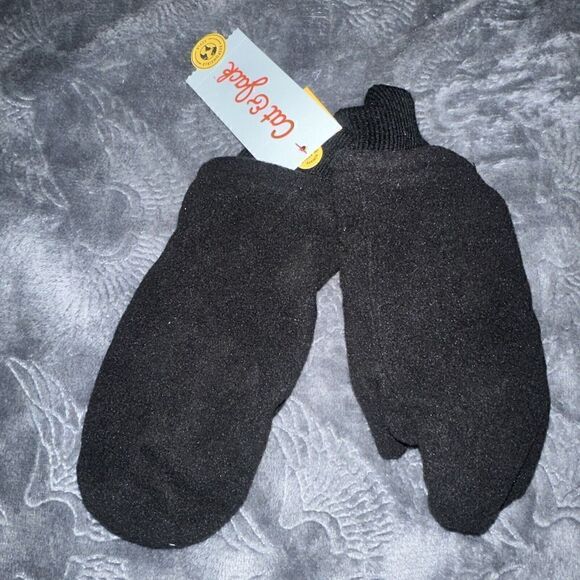 Toddler Boys' Mittens - Cat & Jack Black 2T-5T. NWT. Y - Picture 1 of 3